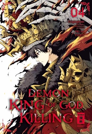 Ezogingitune / Pig3rd et al. Demon King of God Killing 04. Egmont Manga, 2026.