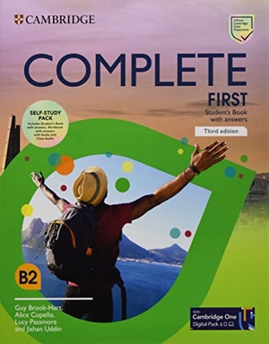 Brook-Hart, Guy / Copello, Alice et al. Complete First Self-Study Pack. Cambridge University Press, 2021.