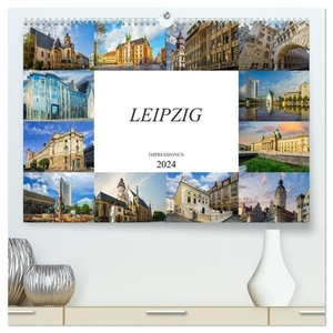 Meutzner, Dirk. Leipzig Impressionen (hochwertiger Premium Wandkalender 2024 DIN A2 quer), Kunstdruck in Hochglanz - Willkommen in der Universitätsstadt Leipzig. Calvendo, 2023.