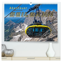 Abenteuer Seilbahn (hochwertiger Premium Wandkalender 2024 DIN A2 quer), Kunstdruck in Hochglanz