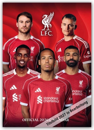 Danilo. Liverpool FC 2027 - A3-Posterkalender - Original Danilo-Kalender [Mehrsprachig] [Kalender]. Flechsig Verlag, 2026.