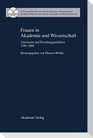 Frauen in Akademie und Wissenschaft