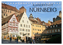 Kaiserstadt Nürnberg (Tischkalender 2024 DIN A5 quer), CALVENDO Monatskalender