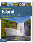 Island Wochenplaner Kalender 2027 | Die Insel aus Feuer und Eis