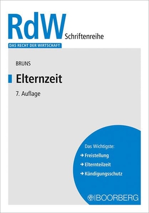 Bruns, Patrick. Elternzeit. Boorberg, R. Verlag, 2026.
