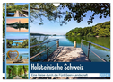 Holsteinische Schweiz - Fünf-Seen-Landschaft (Wandkalender 2024 DIN A4 quer), CALVENDO Monatskalender