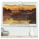 Morgenglühen & Nebelschimmer (hochwertiger Premium Wandkalender 2024 DIN A2 quer), Kunstdruck in Hochglanz
