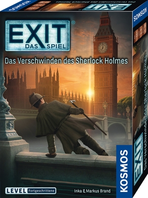 Brand, Inka / Markus Brand. EXIT® - Das Spiel: Das Verschwinden des Sherlock Holmes (F). Franckh-Kosmos, 2022.