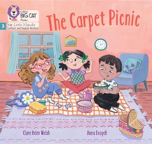 Welsh, Clare Helen. The Carpet Picnic - Phase 3 Set 2. HarperCollins Publishers, 2024.