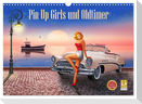 Pin-Up Girls und Oldtimer by Mausopardia (Wandkalender 2024 DIN A3 quer), CALVENDO Monatskalender