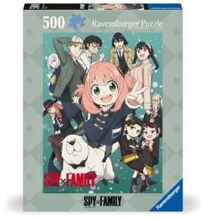 Ravensburger Puzzle 12001198 - Spy X Family - 500 Teile Spy X Family Puzzle für Erwachsene und Kinder ab 12 Jahren. Ravensburger Spieleverlag, 2024.