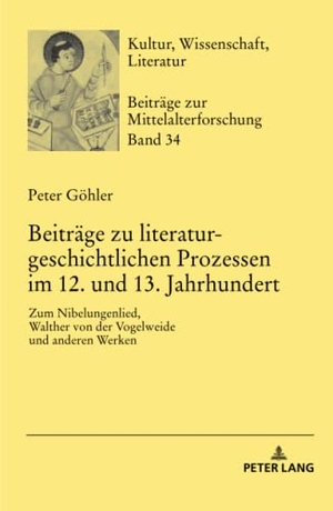 Göhler, Peter. Beiträge zu literaturgeschichtlichen Prozessen im 12. und 13. Jahrhundert - Zum Nibelungenlied, Walther von der Vogelweide und anderen Werken. Peter Lang, 2019.