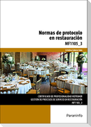 Normas de protocolo en restauración
