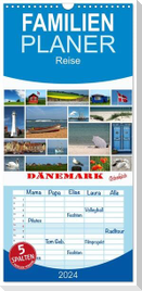 Familienplaner 2024 - Dänemark - Ostseeküste mit 5 Spalten (Wandkalender, 21 x 45 cm) CALVENDO