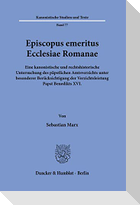 Episcopus emeritus Ecclesiae Romanae.