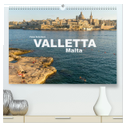 Valletta - Malta (hochwertiger Premium Wandkalender 2024 DIN A2 quer), Kunstdruck in Hochglanz