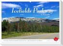 Icefields Parkway in Kanada (Wandkalender 2025 DIN A2 quer), CALVENDO Monatskalender