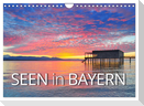 Seen in Bayern (Wandkalender 2024 DIN A4 quer), CALVENDO Monatskalender