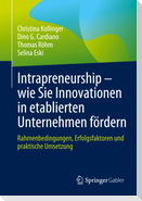 Intrapreneurship ¿ wie Sie Innovationen in etablierten Unternehmen fördern
