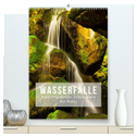Wasserfälle. Beindruckende Schauspiele der Natur (hochwertiger Premium Wandkalender 2025 DIN A2 hoch), Kunstdruck in Hochglanz