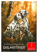 Dalmatiner - freundlich und temperamentvoll (Tischkalender 2025 DIN A5 hoch), CALVENDO Monatskalender
