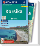KOMPASS Wanderführer Korsika, 80 Touren mit Extra-Tourenkarte