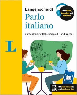 Langenscheidt Parlo italiano - Sprachtraining Italienisch mit Hörübungen in der Scan2Learn-App. Langenscheidt bei PONS, 2024.