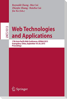 Web Technologies and Applications