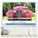 Chevy Dreams - Ein Traumcabrio in Kuba (hochwertiger Premium Wandkalender 2024 DIN A2 quer), Kunstdruck in Hochglanz