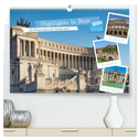 Highlights in Rom - Ein Wochenende in der "Ewigen Stadt" (hochwertiger Premium Wandkalender 2025 DIN A2 quer), Kunstdruck in Hochglanz