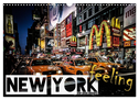 New York feeling (Wandkalender 2025 DIN A3 quer), CALVENDO Monatskalender