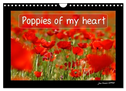 Poppies of my heart (Wall Calendar 2025 DIN A4 landscape), CALVENDO 12 Month Wall Calendar