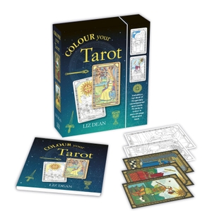 Dean, Liz. Colour Your Tarot - Includes a full deck of specially commissioned tarot cards, a deck of cards to colour in and a 64-page illustrated book. Ryland, Peters & Small - IWUK, 2022.