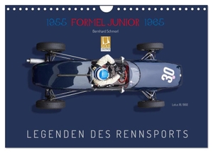 Schmerl, Bernhard. Legenden des Rennsports - Formel Junior 1955-1965 (Wandkalender 2024 DIN A4 quer), CALVENDO Monatskalender - Formel-Junior-Fahrzeuge der 50iger und 60iger Jahre. Calvendo, 2023.