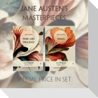 Jane Austen's Masterpieces (with audio-online) - Readable Classics - Unabridged english edition with improved readability
