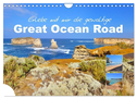 Erlebe mit mir die gewaltige Great Ocean Road (Wandkalender 2024 DIN A4 quer), CALVENDO Monatskalender