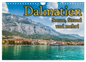 Dalmatien - Sonne, Strand und mehr (Wandkalender 2024 DIN A4 quer), CALVENDO Monatskalender