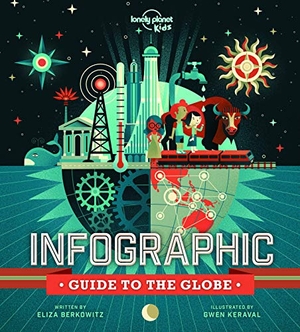 Berkowitz, Eliza / Lonely Planet Kids. Lonely Planet Kids Infographic Guide to the Globe - 48 Colourful Pages of Graphs & Charts With Facts About Our World | Learn About Awesome Animals, Planets in Motion & More. Lonely Planet Global Limited, 2020.