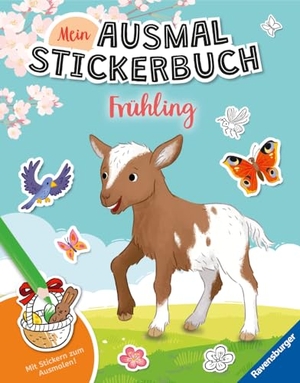 Mein Ausmalstickerbuch - Frühling. Ravensburger Verlag, 2024.