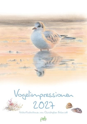 Schmidt, Christopher. Vogelimpressionen 2027 - Naturillustrationen von Christopher Schmidt. Pala- Verlag GmbH, 2026.