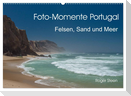 Foto-Momente Portugal - Felsen, Sand und Meer (Wandkalender 2024 DIN A2 quer), CALVENDO Monatskalender