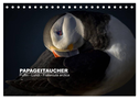 Papageitaucher: Puffin - Lundi - Fratercula arctica (Tischkalender 2025 DIN A5 quer), CALVENDO Monatskalender