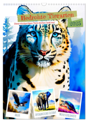 Bedrohte Tierarten 2025 (Wandkalender 2025 DIN A3 hoch), CALVENDO Monatskalender