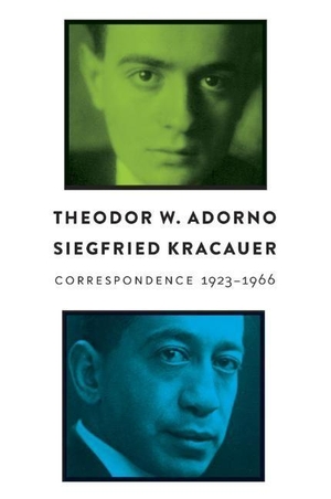 Adorno, Theodor W / Siegfried Kracauer. Correspondence - 1923 - 1966. Polity Press, 2020.