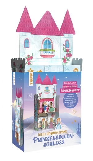 Hecher, Mimi. Mein traumhaftes Prinzessinnen-Schloss - Märchenhafter Spiel- und Bastel-Adventskalender. frechverlag GmbH, 2026.
