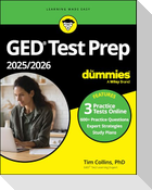 GED Test Prep 2025/2026 For Dummies