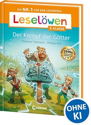 Tielmann, Christian. Leselöwen 3. Klasse - Der Kampf der Götter - Die Nr. 1 für den Leseerfolg - Mit Leselernschrift ABeZeh - Lesespaß für Kinder ab 8 Jahren. Loewe Verlag GmbH, 2025.