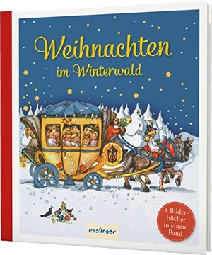 Heinemann, Erich / Adolf Holst. Weihnachten im Winterwald - 4 Bilderbücher in einem Band | Kinderbuch-Klassiker zum Vorlesen. Esslinger Verlag, 2023.