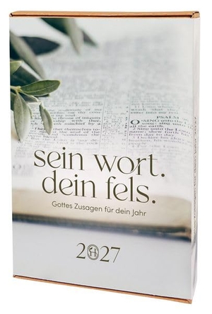Sein Wort. Dein Fels. 2027 - Gottes Zusagen für dein Jahr. Kawohl Verlag GmbH, 2026.