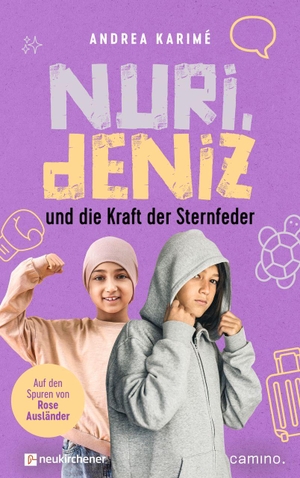 Karimé, Andrea. Nuri, Deniz und die Kraft der Sternfeder - Auf den Spuren von Rose Ausländer. Neukirchener Verlag, 2026.
